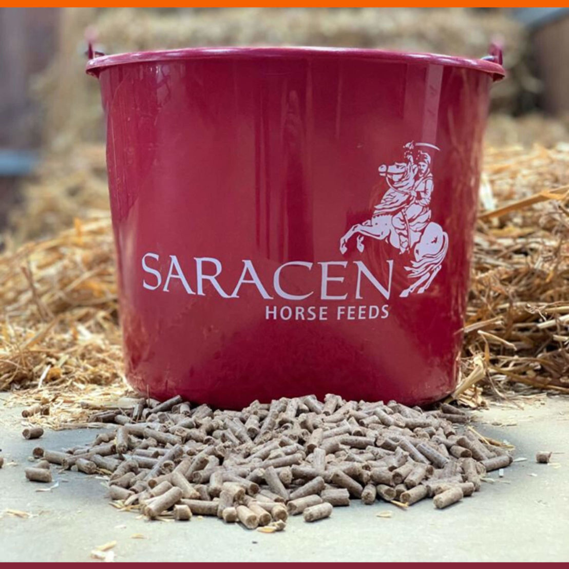 Saracen Horse Feed Bucket Saracen Horse Feeds