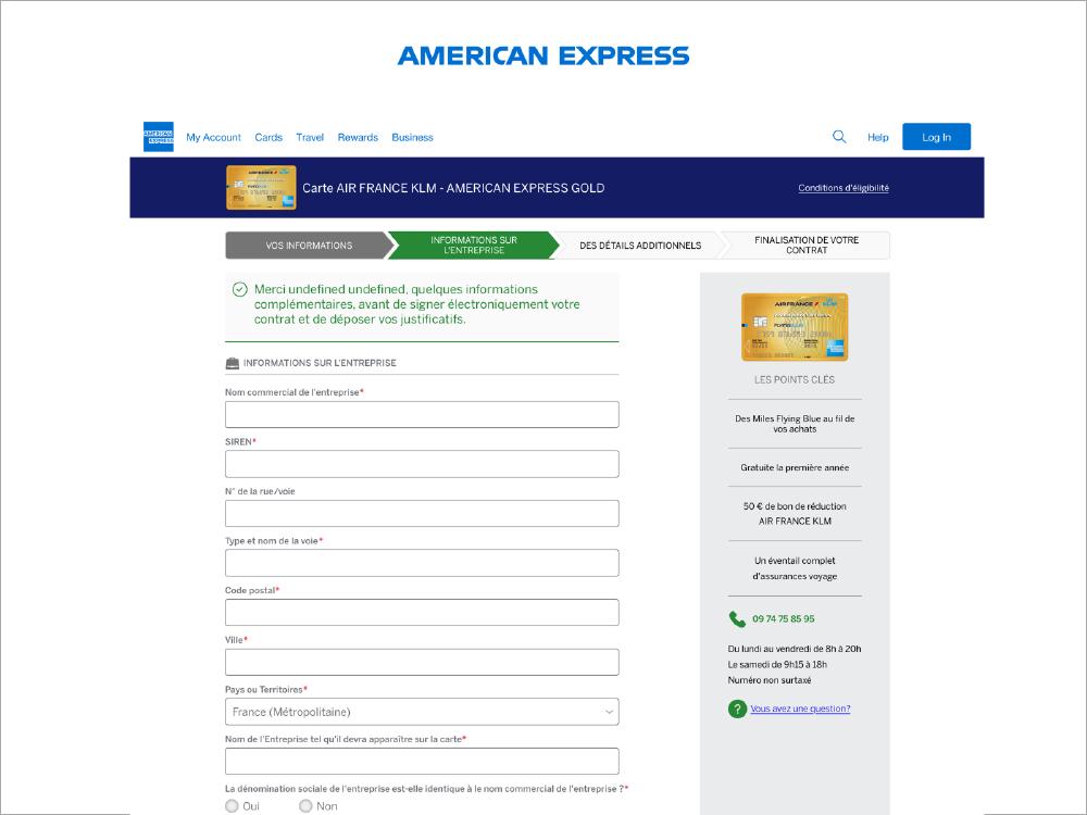 International Application Form Ux Ui