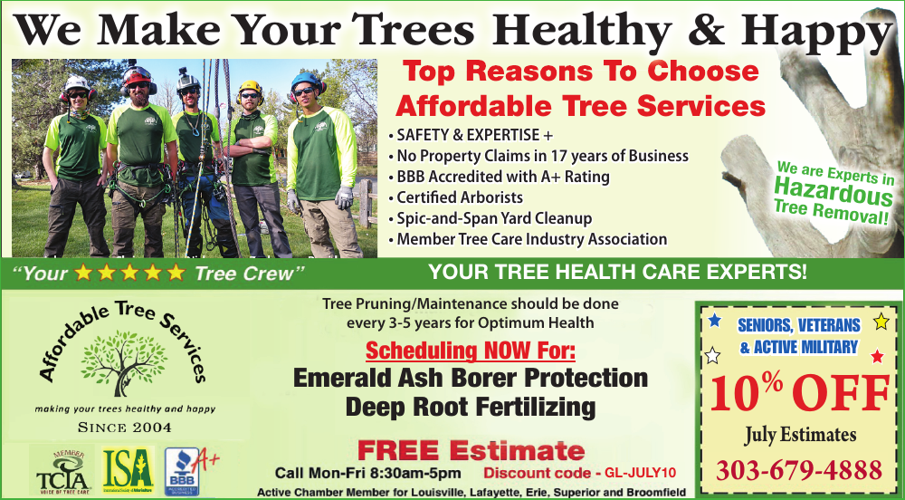 Coupon: Affordable Tree Services, LLC-10% Off July Estimates-