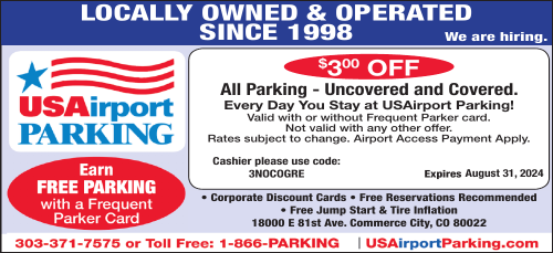 Coupon: USAirport Parking at DIA - $3 Off Airport Parking