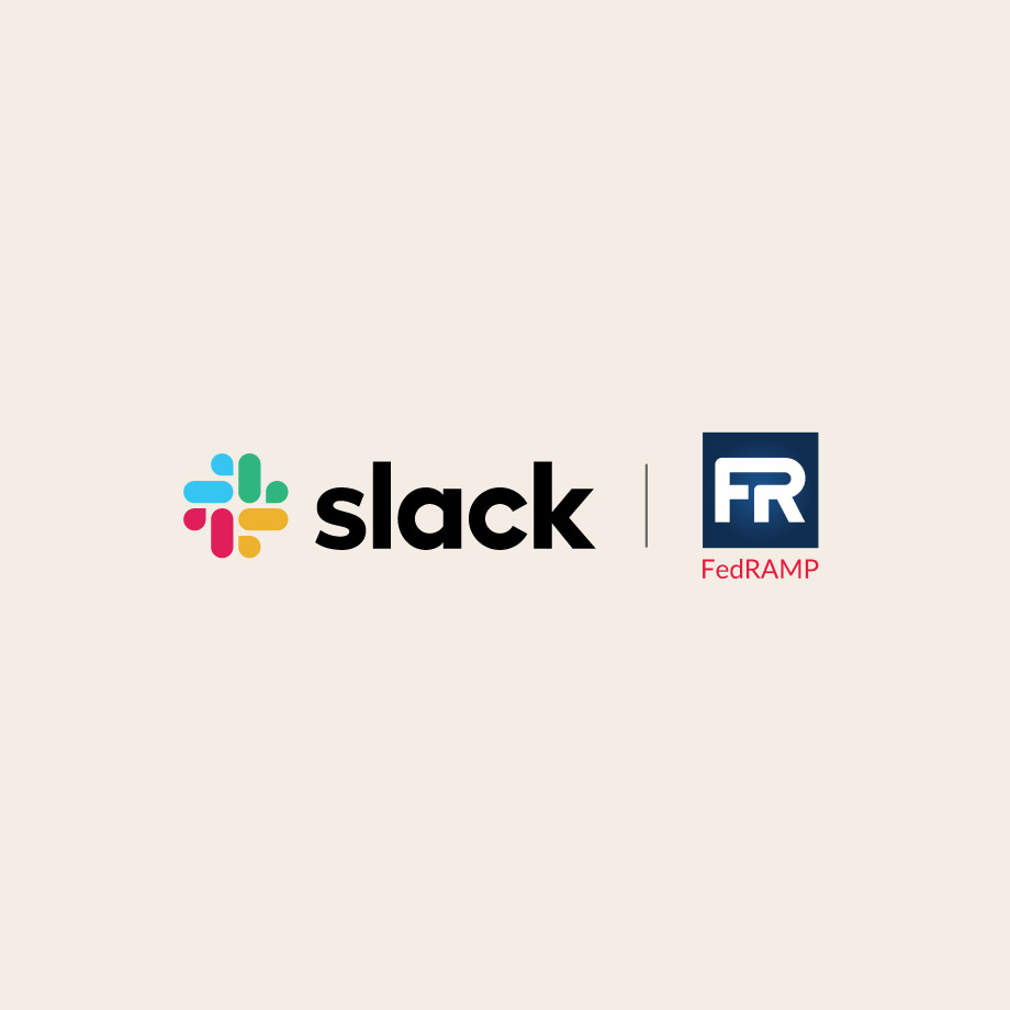 Slack 및 FedRAMP 로고