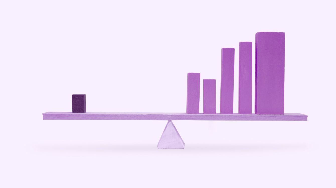 purple bars ascending