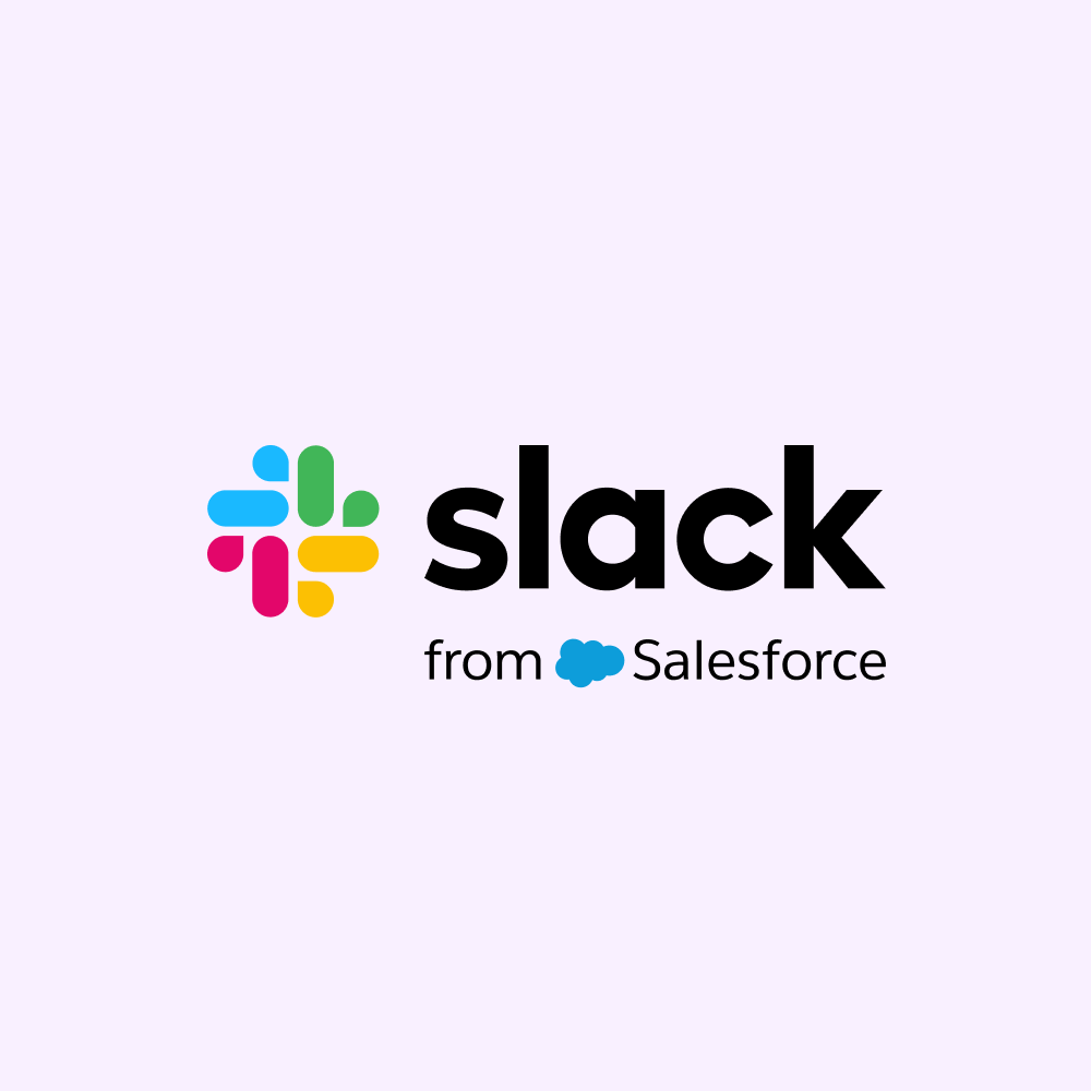 Slack from Salesforce logo