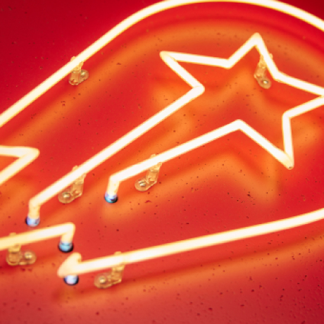 Delivery Hero neon