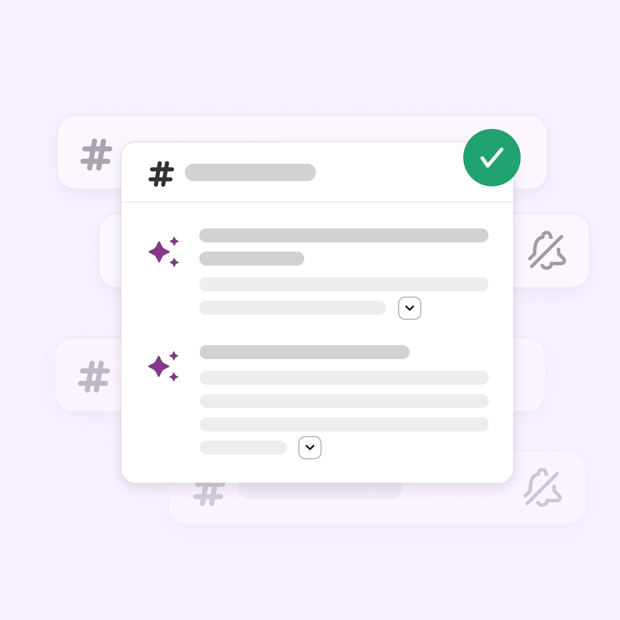 user interface of Slack AI