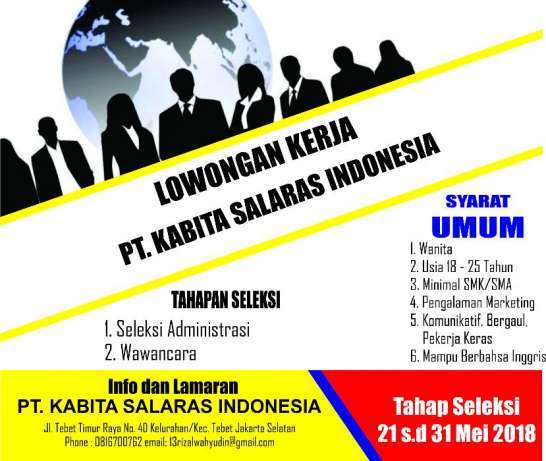 Lowongan Pekerjaan Di Event Organizer