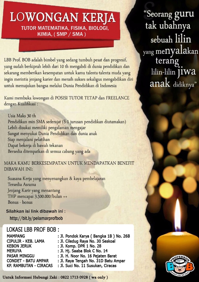 Lowongan Guru Matematika