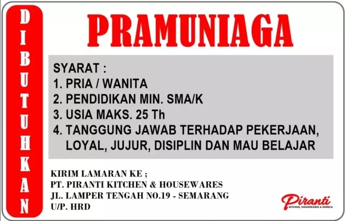 Lowongan Kerja Nestle Semarang