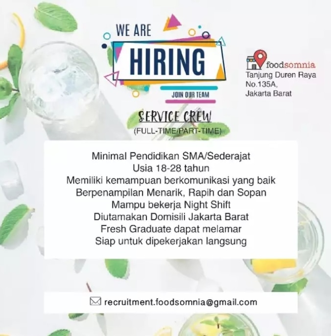 Info Loker Freelance Jakarta Barat