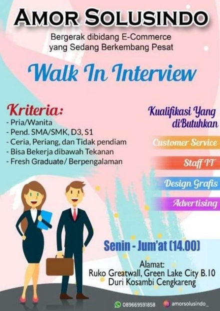 Loker Fresh Graduate Tangerang