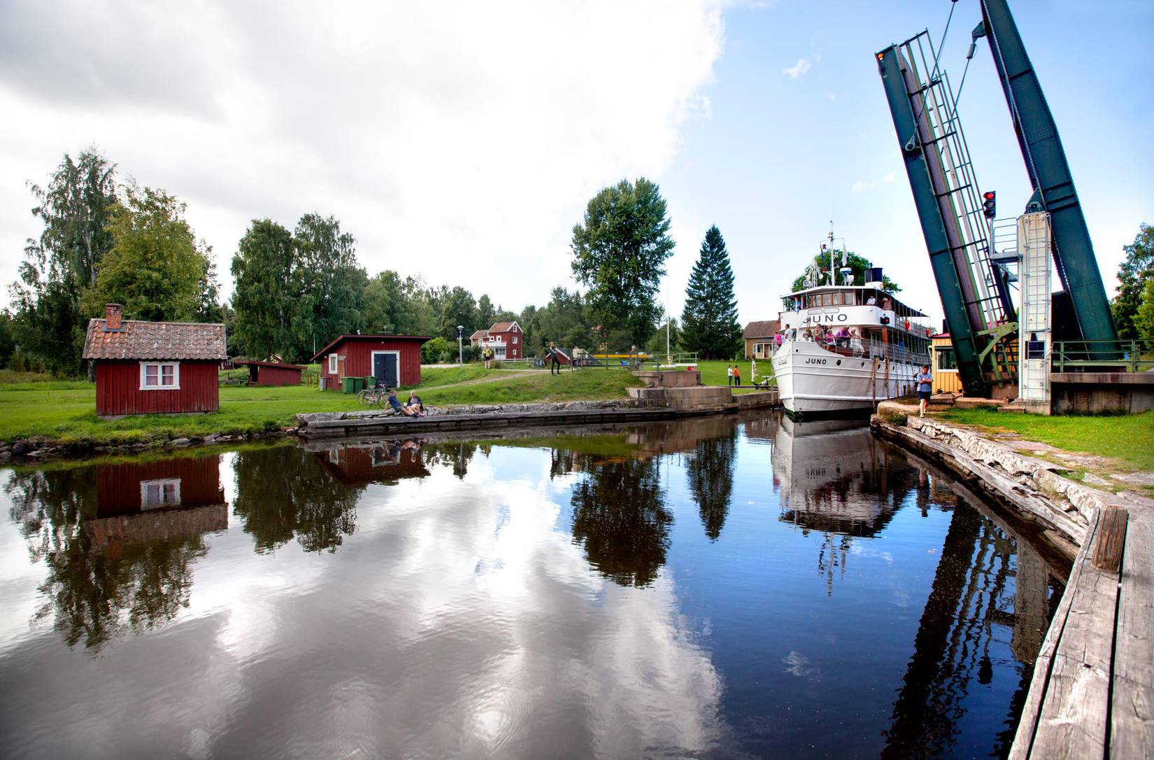 Biking Along Gota Canal Visit Sweden