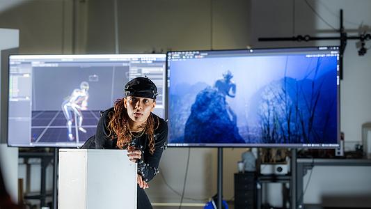 Motion Capture in the Immersive Media Lab