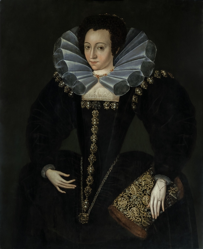 Portrait of a Lady in Court Dress