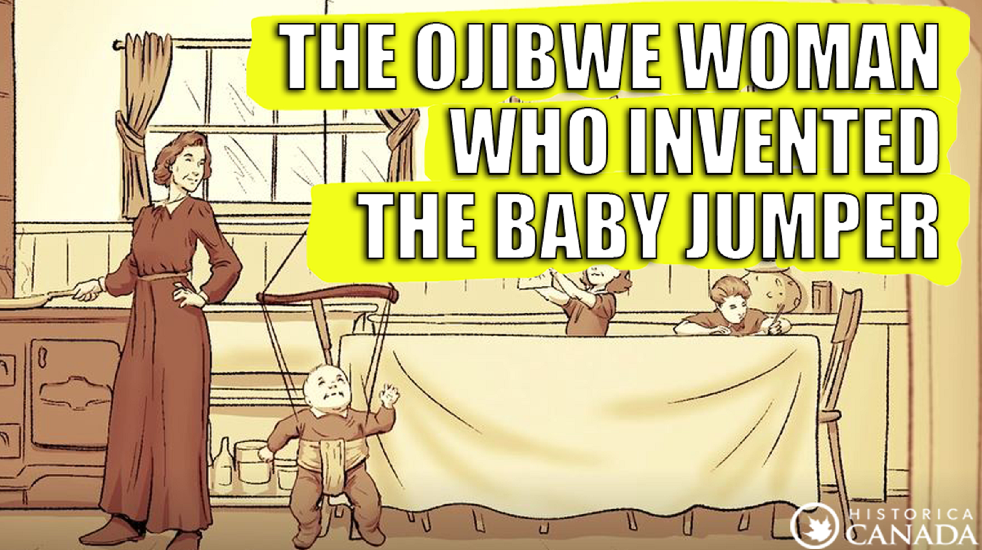 Olivia Poole: The Ojibwe woman who invented the baby jumper