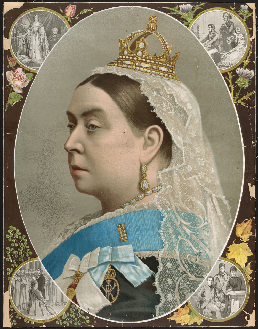 La reine Victoria, en 1887