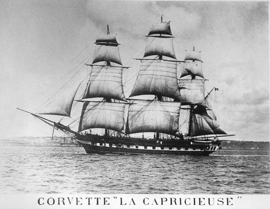 La Capricieuse, 1855