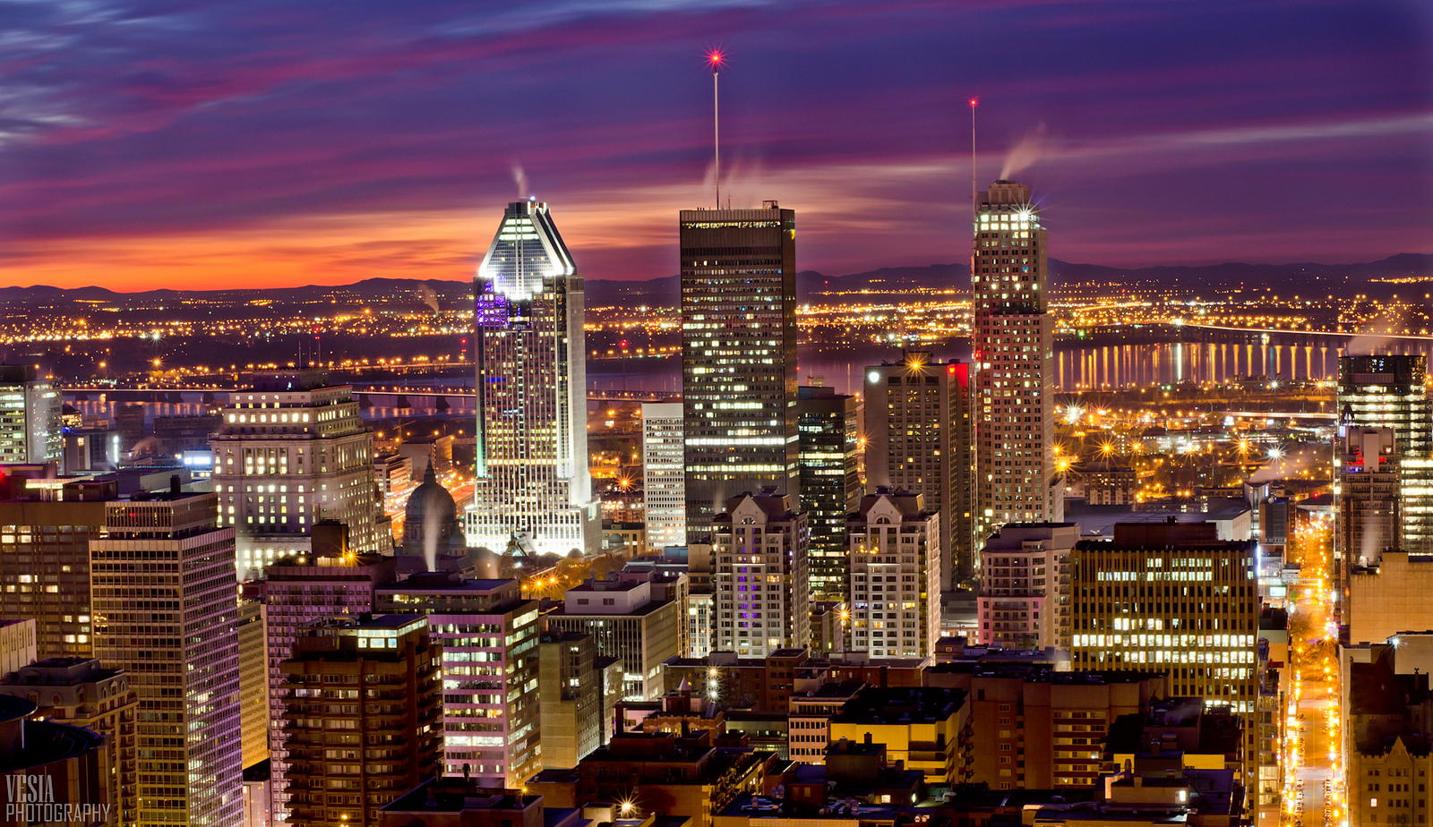 Montréal at dawn