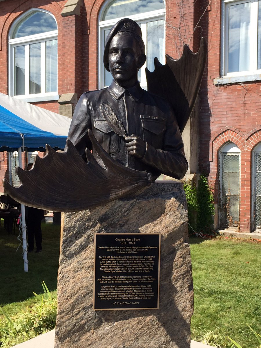 Bronze statue of Charles Henry Byce