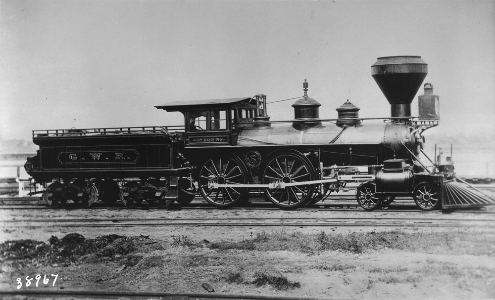 Locomotive no. 103 du Great Western Railway (vers 1864–92)