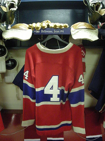 Chandail de Jean Beliveau