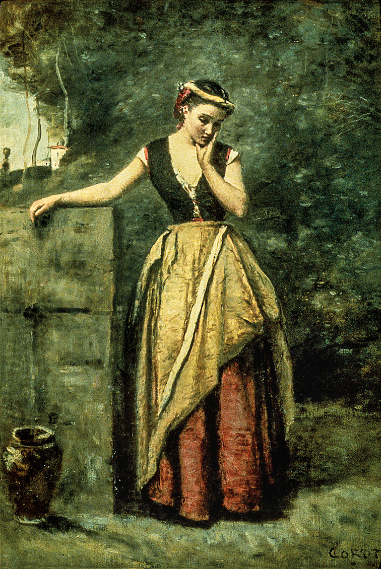 The Dreamer at the Fountain (1855–63), Jean-Baptiste Camille Corot