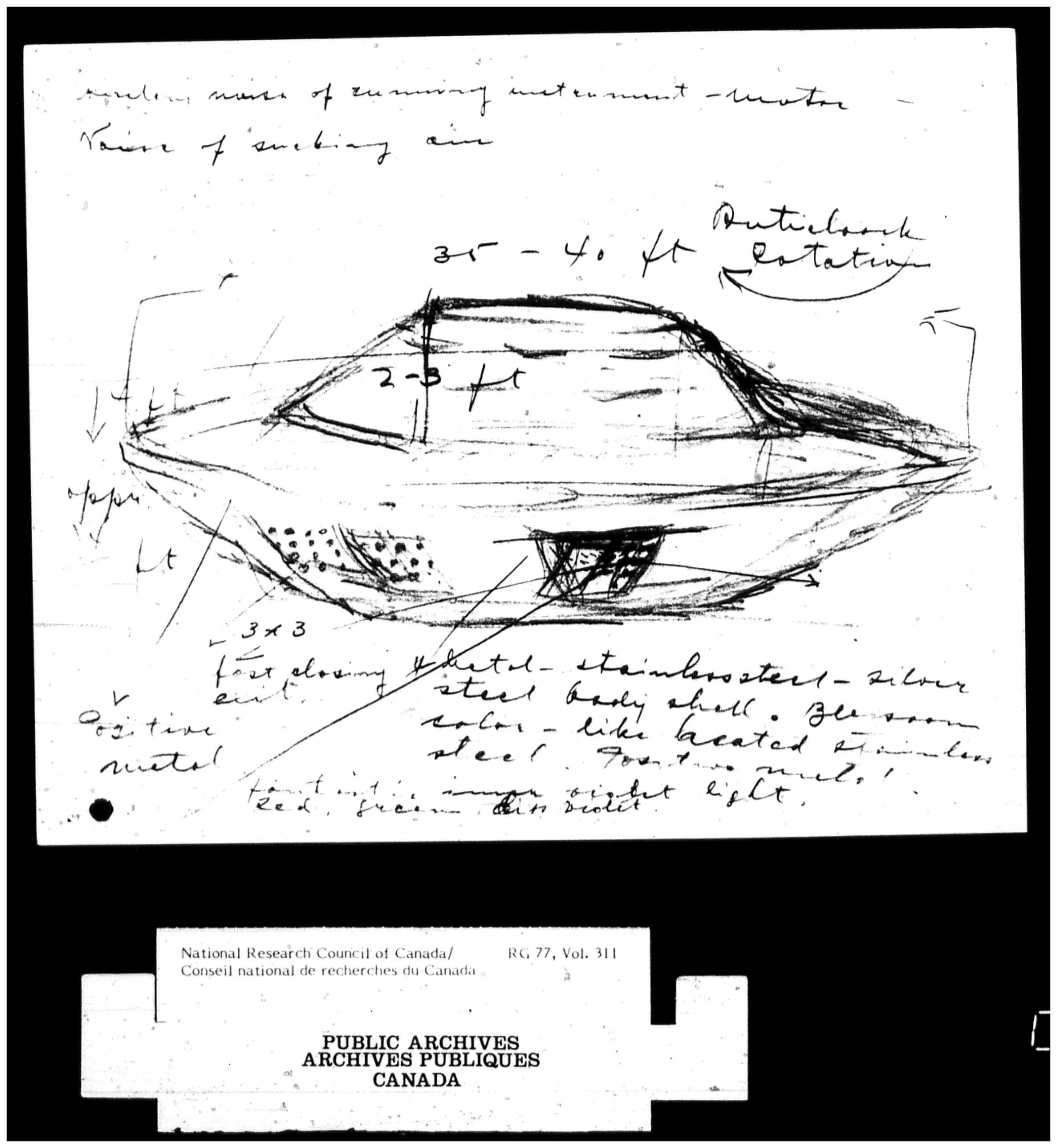 UFOs in Canada