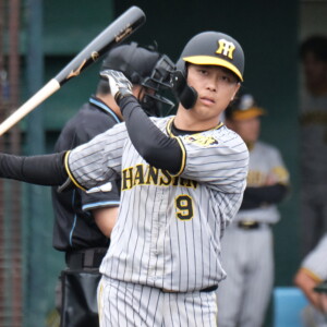 元阪神の高山俊のオイシックス新潟アルビレックス入りが決定した（写真・黒田史夫）