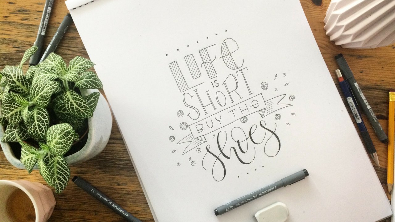 Handlettering for Beginners: Letter Your Personal Quote