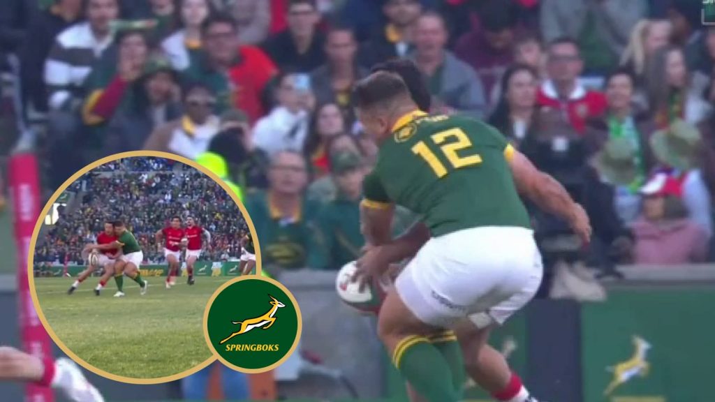 ‘Ridiculous’ – Springboks fans fume after Andre Esterhuizen sees red for ‘completely legal’ tackle