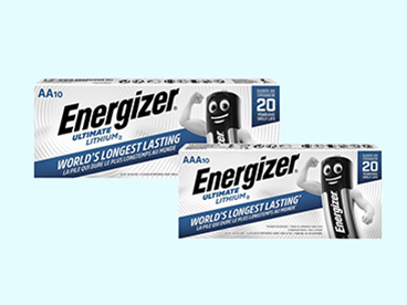 Energizer Lithium Batteries & More