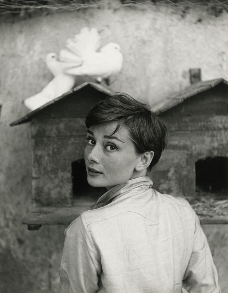 Photo of Audrey Hepburn by Philippe Halsman. Courtesy of National Portrait Gallery