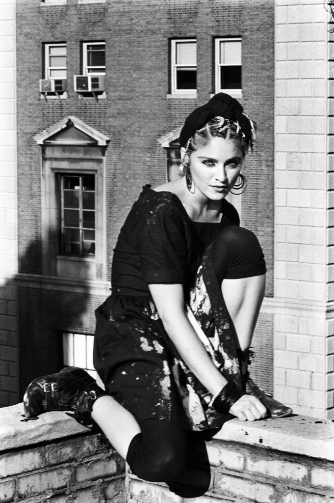 Photo of Madonna by Kate Simon. Courtesy of National Portrait Gallery.