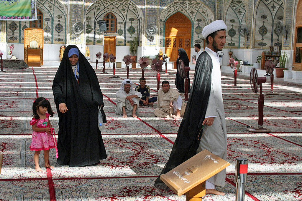 Each year, millions of pilgrims come to Najaf, Iraq, to visit the Imam Ali Mosque. Photo by Larisa Epatko