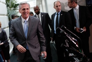 House Majority Leader Kevin McCarthy, R-Calif., replaced Eric Cantor, who had been a strong defender of the Export-Import Bank. Photo by Win McNamee/Getty Images. 