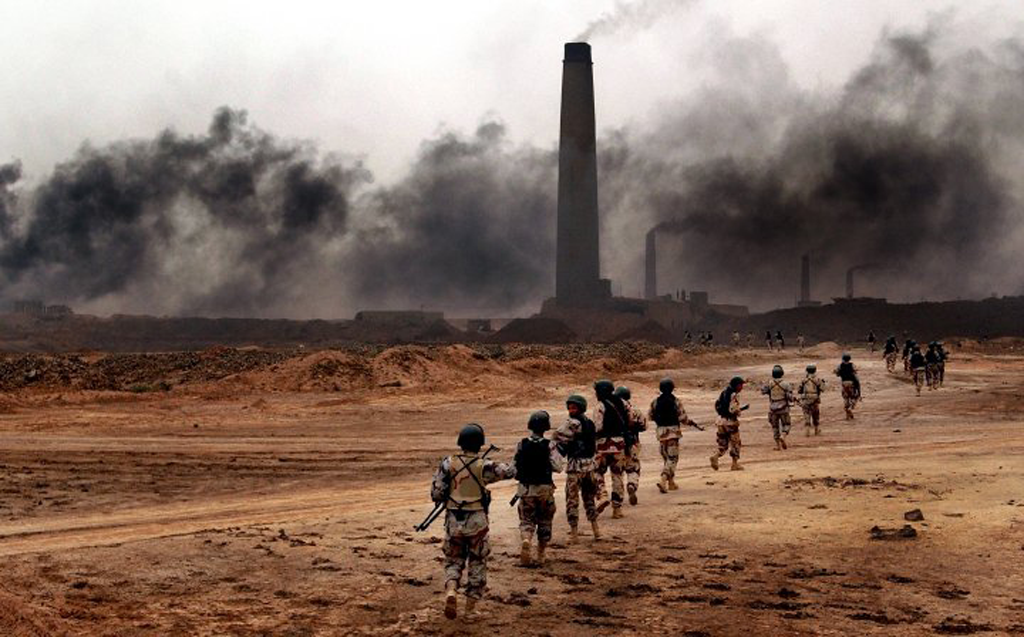 Brick factories in Northern Iraq. Photo by William Spencer