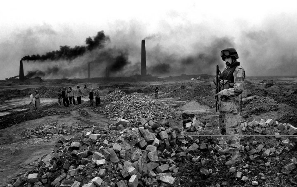 Brick factories in Northern Iraq. Photo by William Spencer