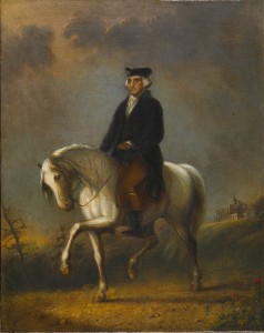 "George Washington at Mount Vernon" by Alfred Jacob Miller. From Walters Art Museum via Wikimedia Commons
