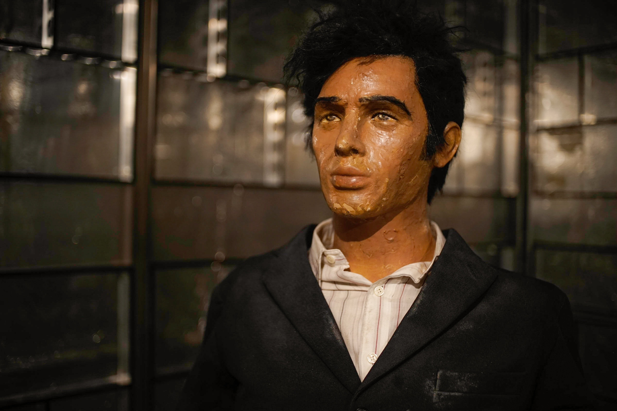 Another one of the mannequins in “The Glassy Room for Secret Negotiations”