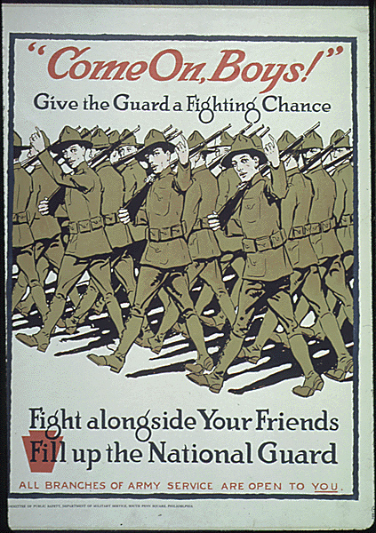 National Guard poster