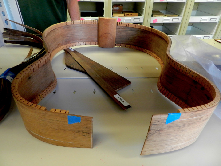 Endangered rosewood species are prized for making musical instruments like guitars. Photo by Jes Burns, OPB/EarthFix