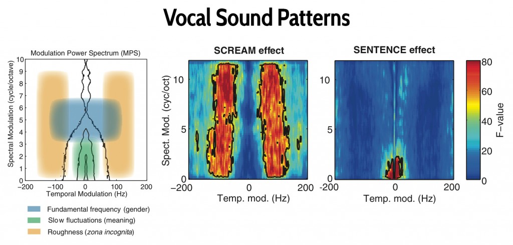 Scream sound patterns