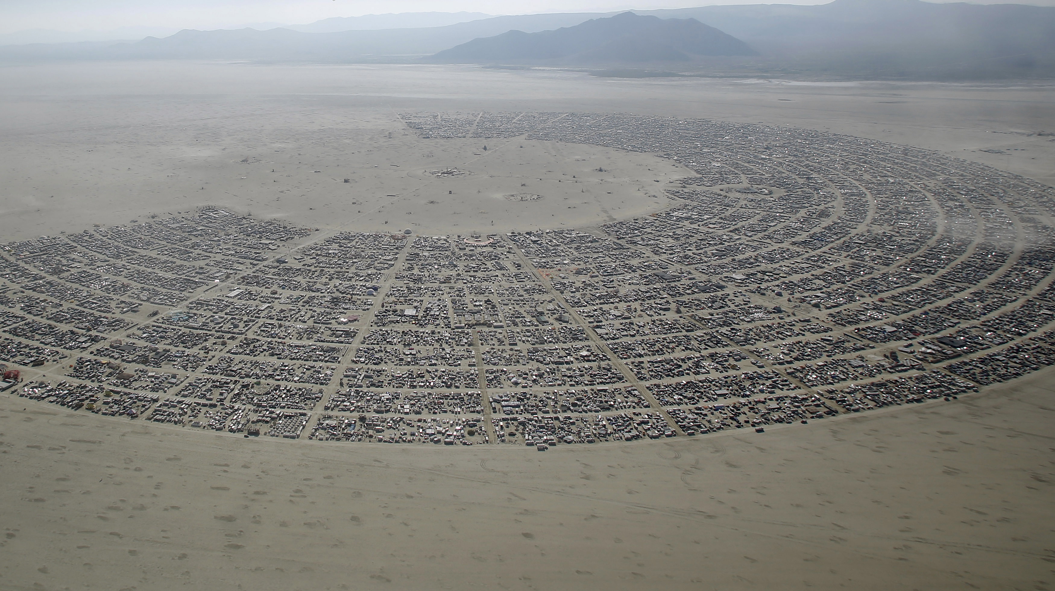The Burning Man festival started when Larry Harvey, Jerry James and their friends met to light a bonfire on the summer solstice. It's grown throughout the years, and is expected to draw about 70,000 participants in 2015. Photo by Jim Urquhart/Reuters