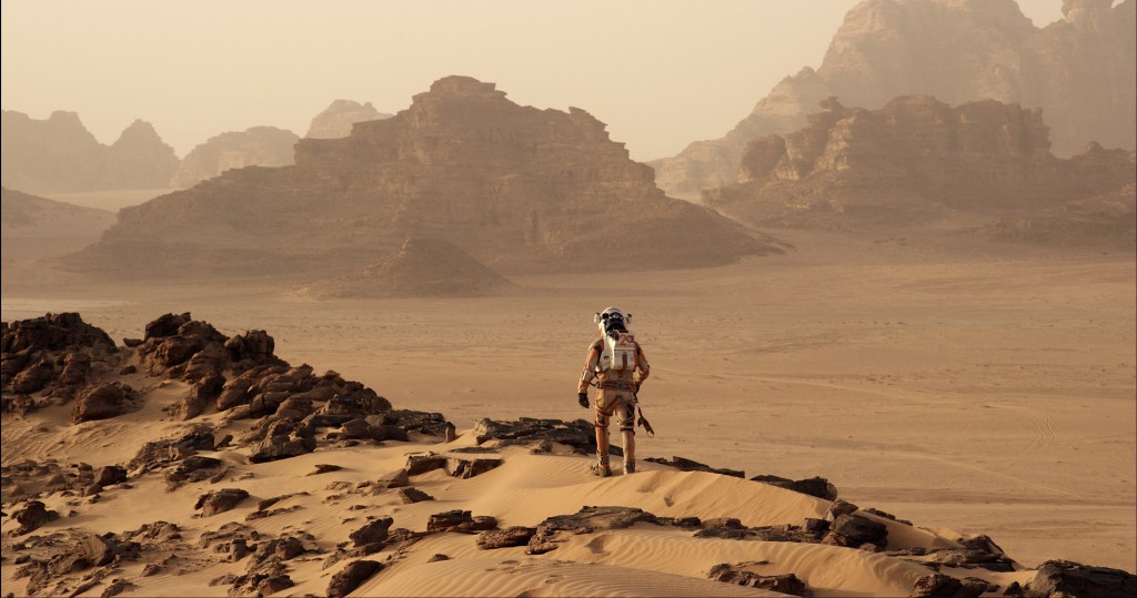 Scene from The Martian. Courtesy of Twentieth Century Fox