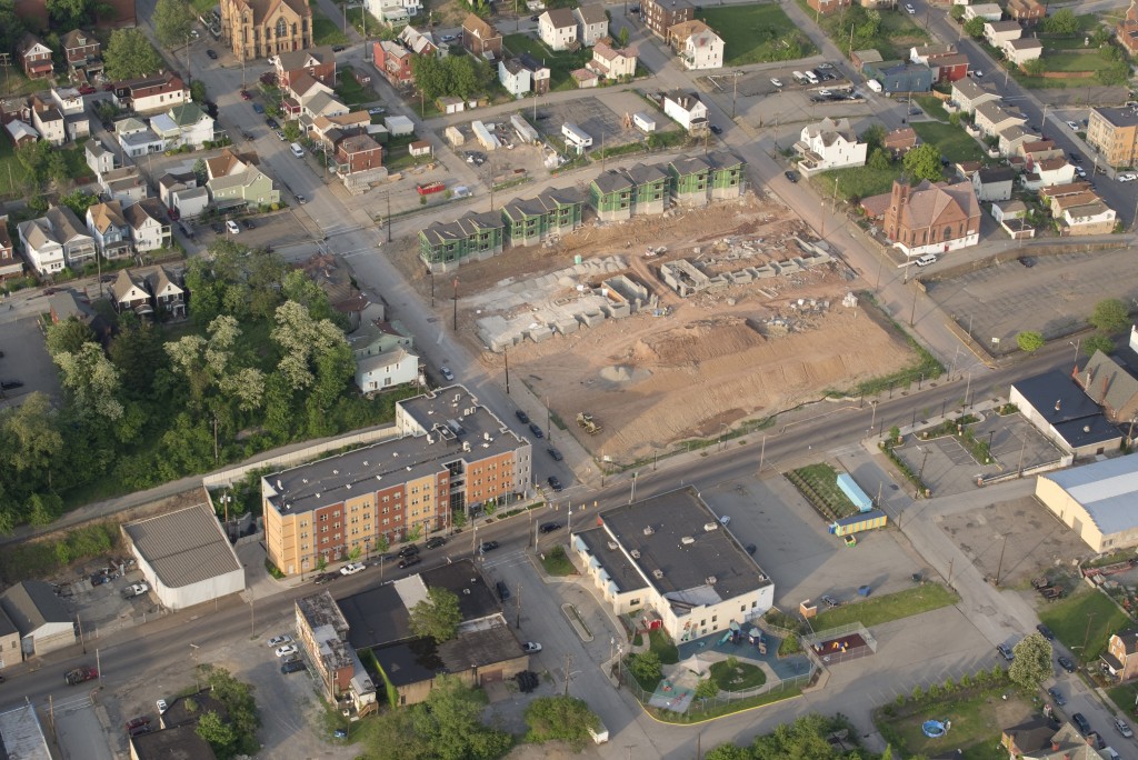 "Braddock Hospital Site 2013." Photo by LaToya Ruby Frazier