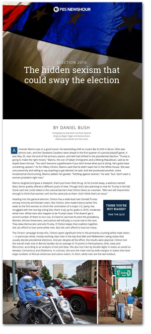  READ: The hidden sexism that could sway the election