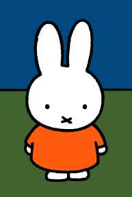 Miffy the rabbit. Photo via free use on Wikipedia. 