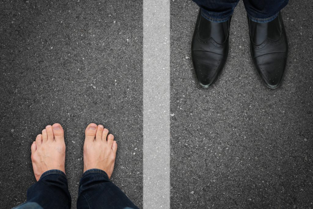 Some people in the study wear shoes to protect their feet from temperature, parasites or abrasion. Others go barefoot, by choice or economic necessity. Image by WoGi/Adobe