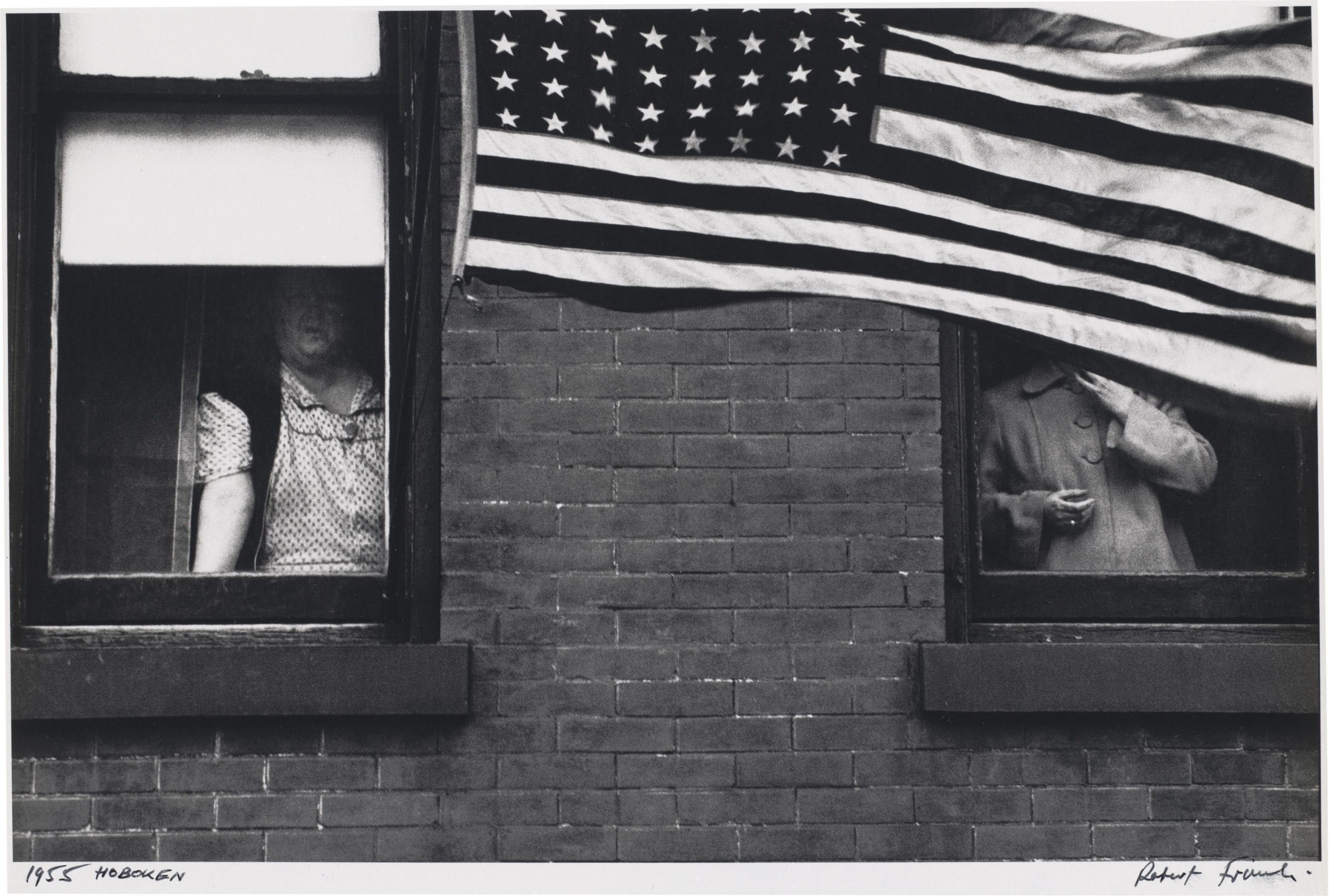 "Parade - Hoboken, New Jersey," (1955) by Robert Frank, from "The Americans." Photo courtesy of National Gallery of Art