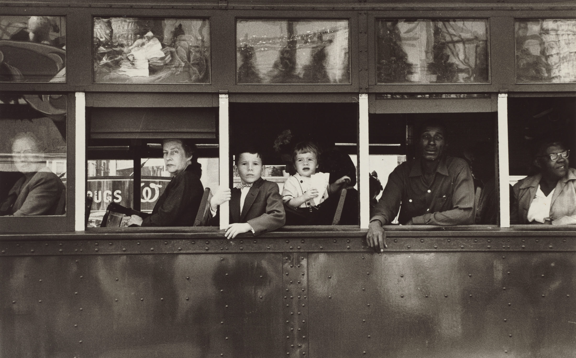 "Trolley—New Orleans," (1955) by Robert Frank, from "The Americans" Photo courtesy of National Gallery of Art