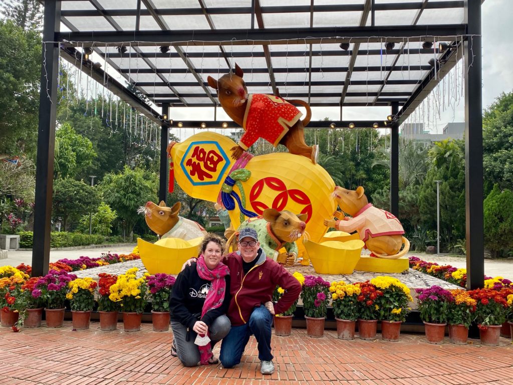 Sommer Gunia and her husband, Steven, are being held in quarantine along with more than 2,600 cruise ship passengers on board the Diamond Princess off the coast of Japan in an effort to prevent further spread of novel coronavirus. Photo courtesy of Sommer Gunia.